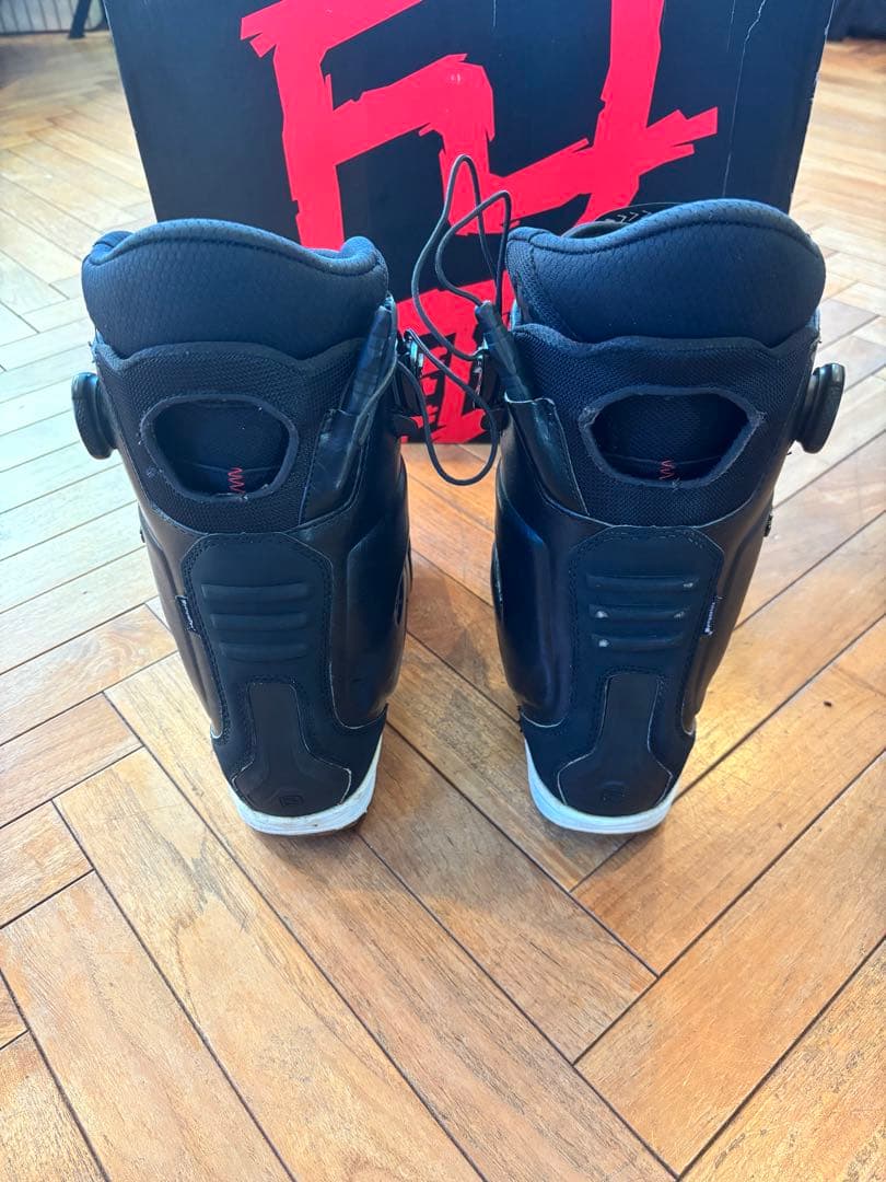 スノーボード DEELUXE vicious TF 24.5cm