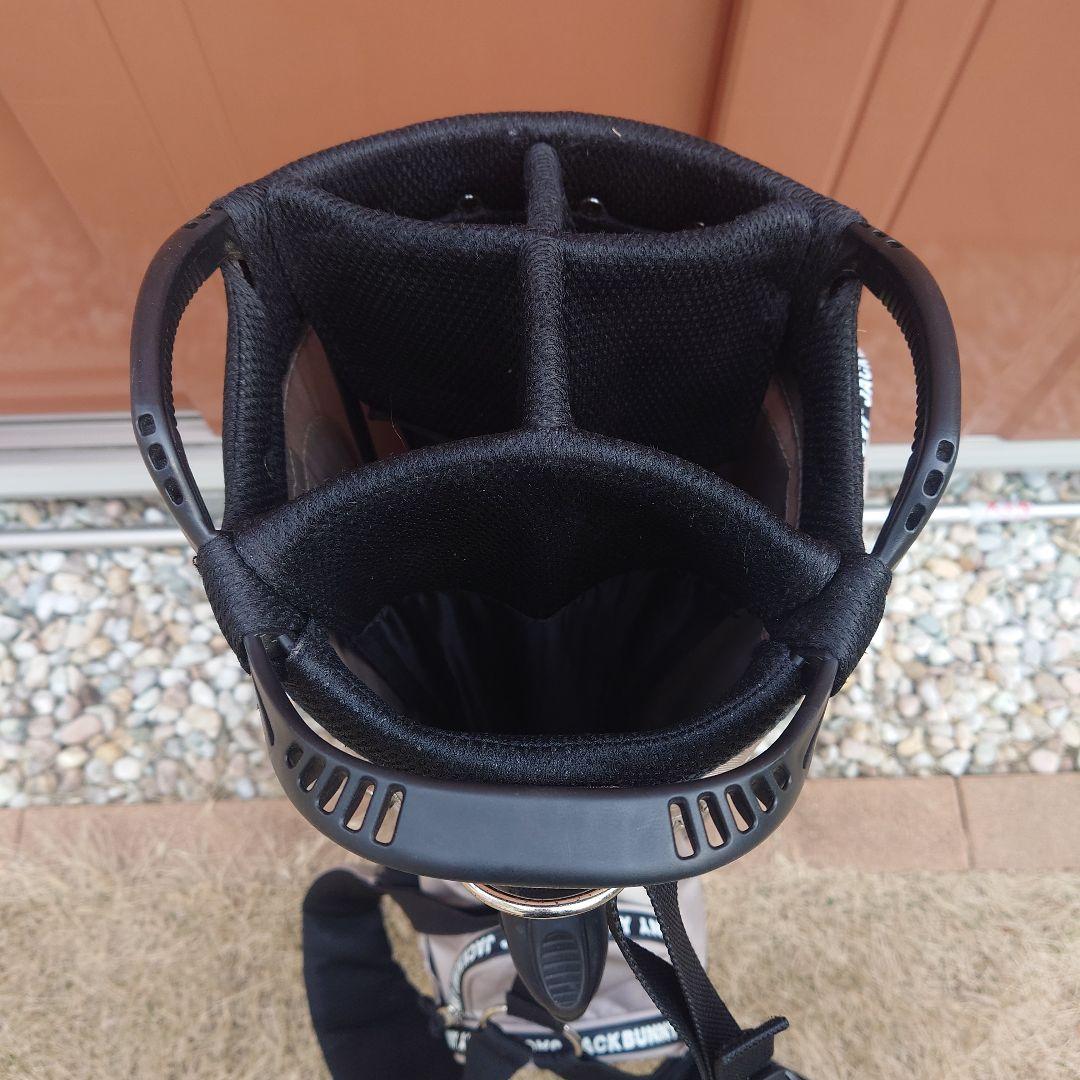 【特価】JACKBUNNY スタンド付きキャディバッグ ベージュ