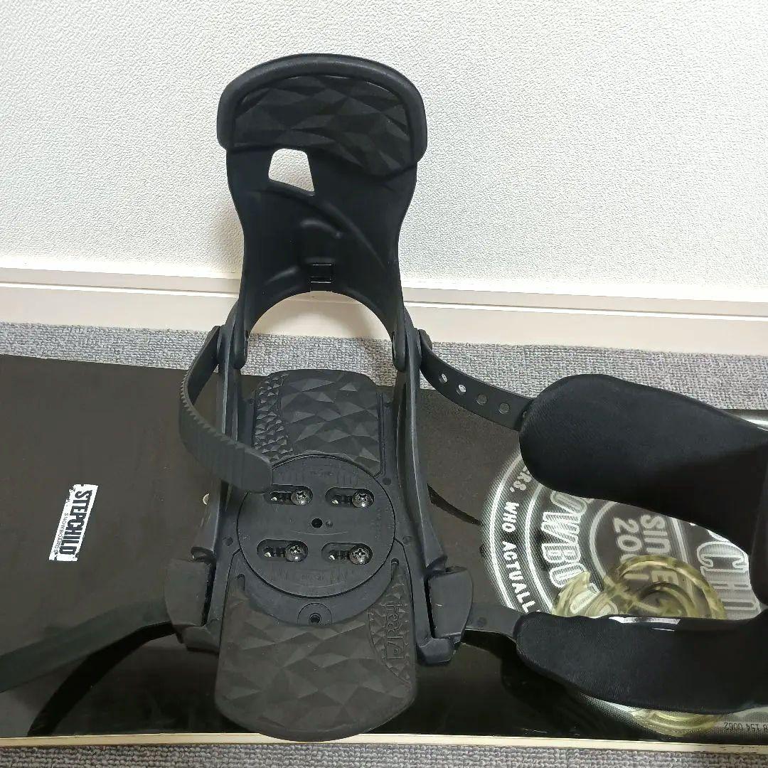 スノーボードセット STEP CHILD 154cm DESERTED HEAD