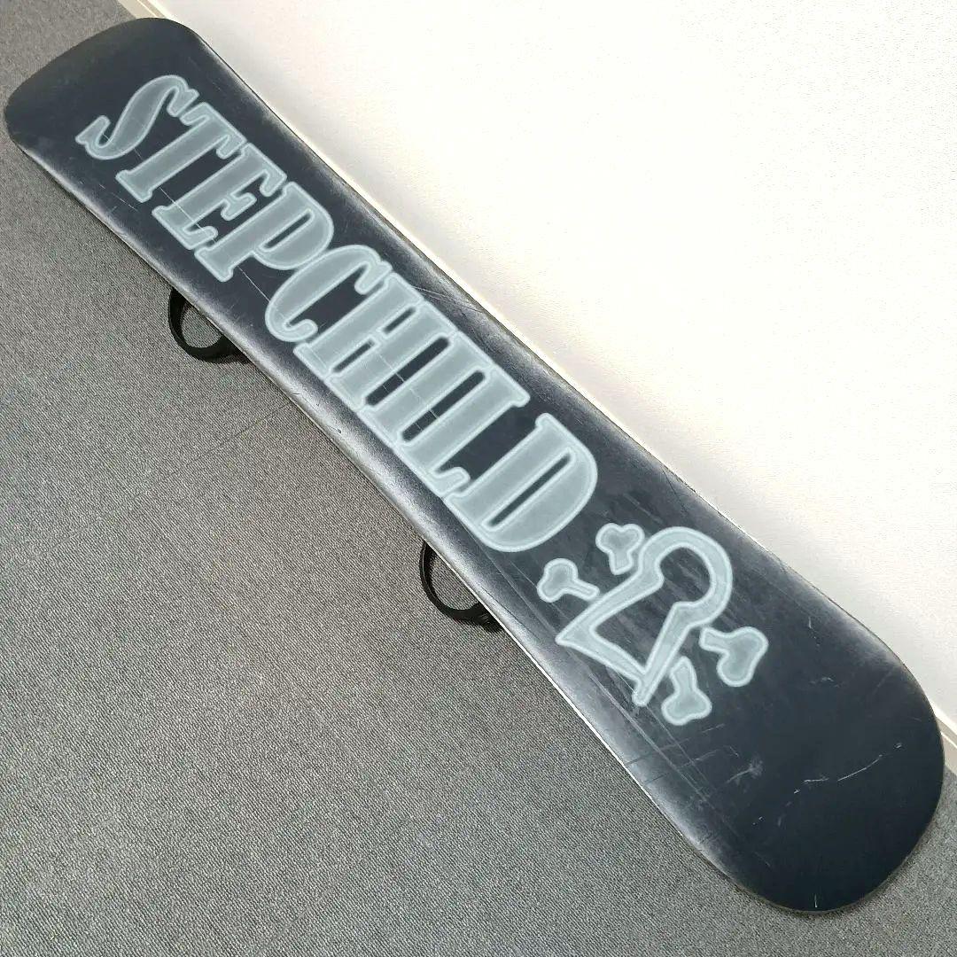 スノーボードセット STEP CHILD 154cm DESERTED HEAD