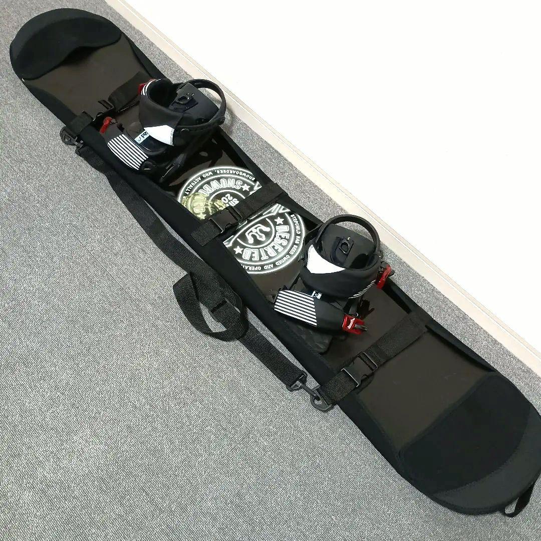 スノーボードセット STEP CHILD 154cm DESERTED HEAD