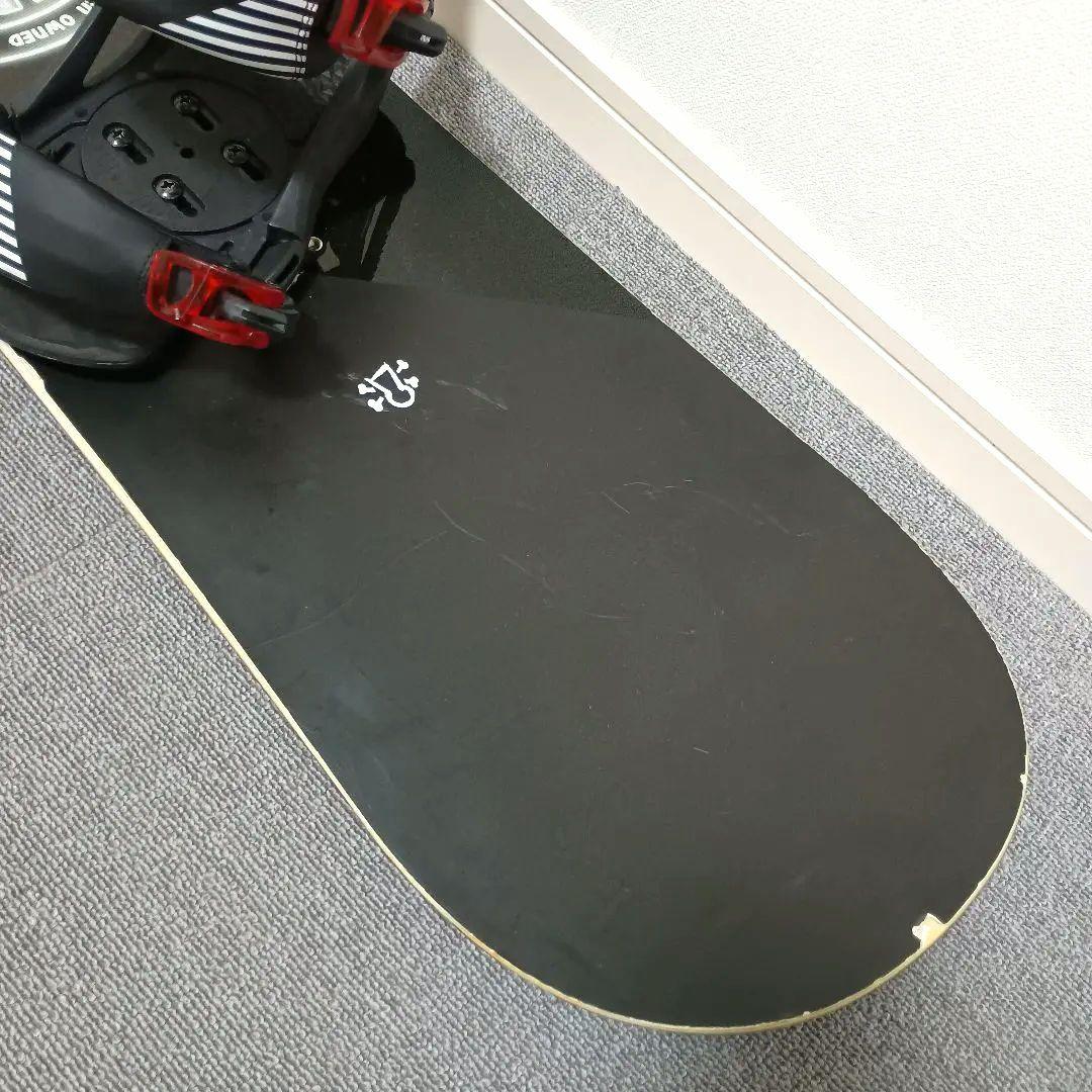 スノーボードセット STEP CHILD 154cm DESERTED HEAD