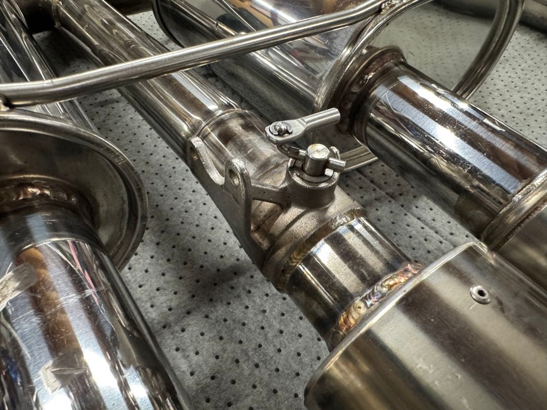 シビック TypeR FK8 FL5 amis ワンオフ マフラー バルブ付