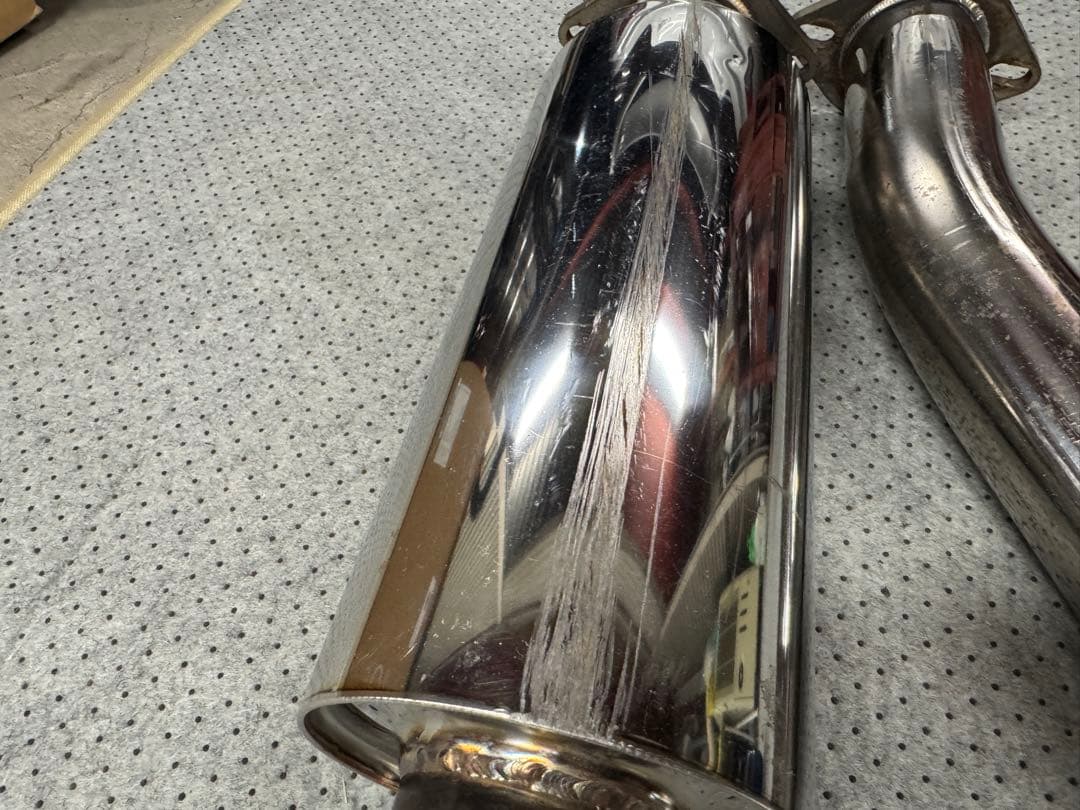 シビック TypeR FK8 FL5 amis ワンオフ マフラー バルブ付