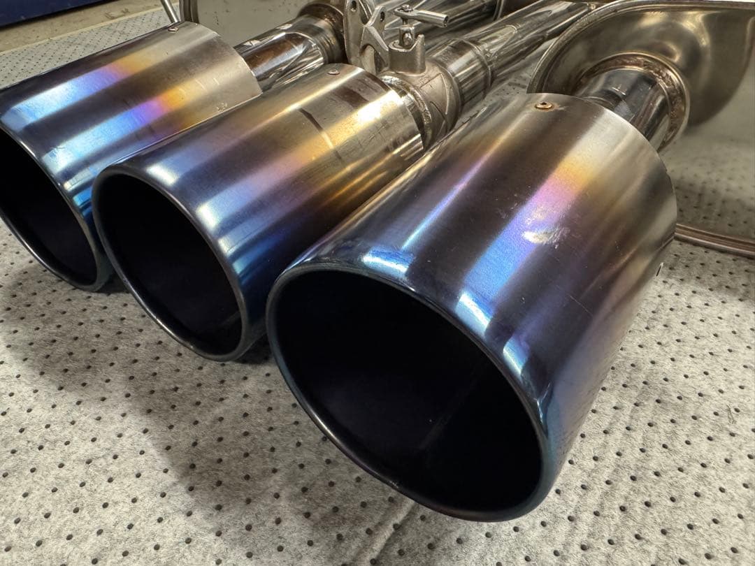 シビック TypeR FK8 FL5 amis ワンオフ マフラー バルブ付