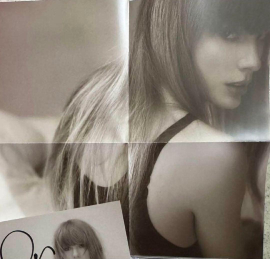 Taylor Swift TTPD直筆サインCD インサート テイラースウィフト