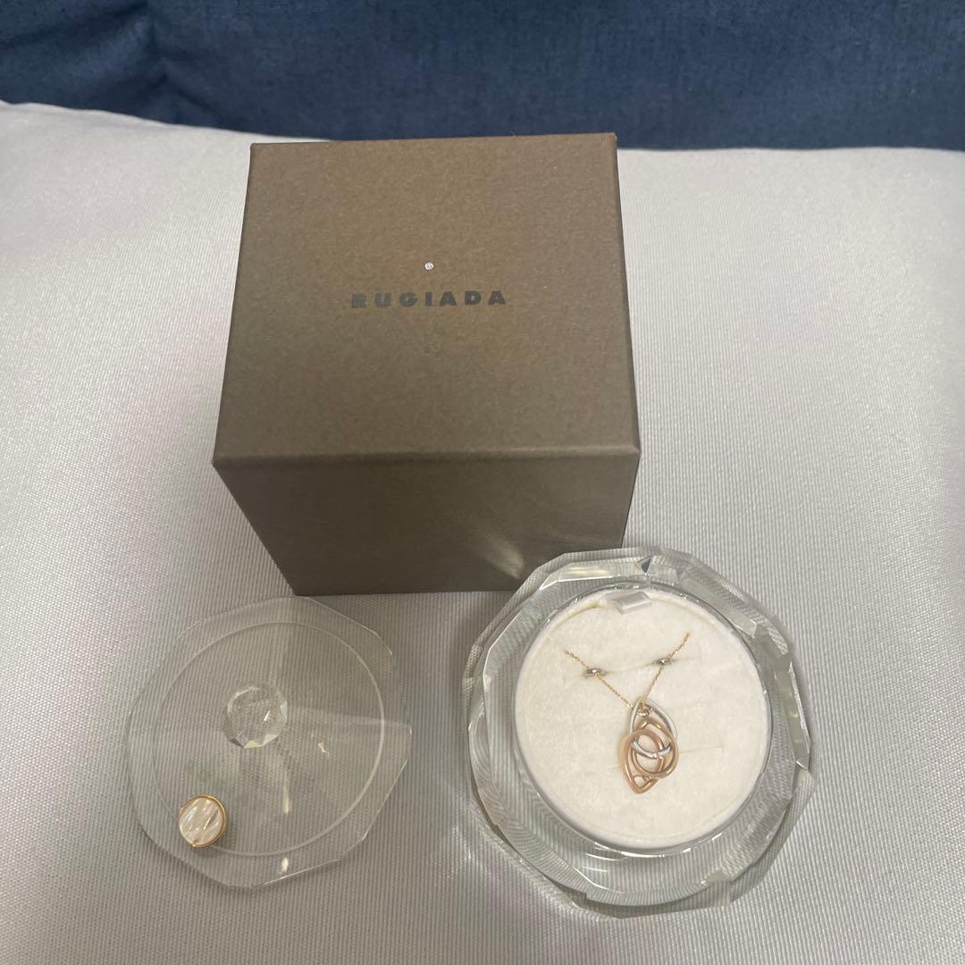 4℃ RUGIADA3連ネックレス 10K