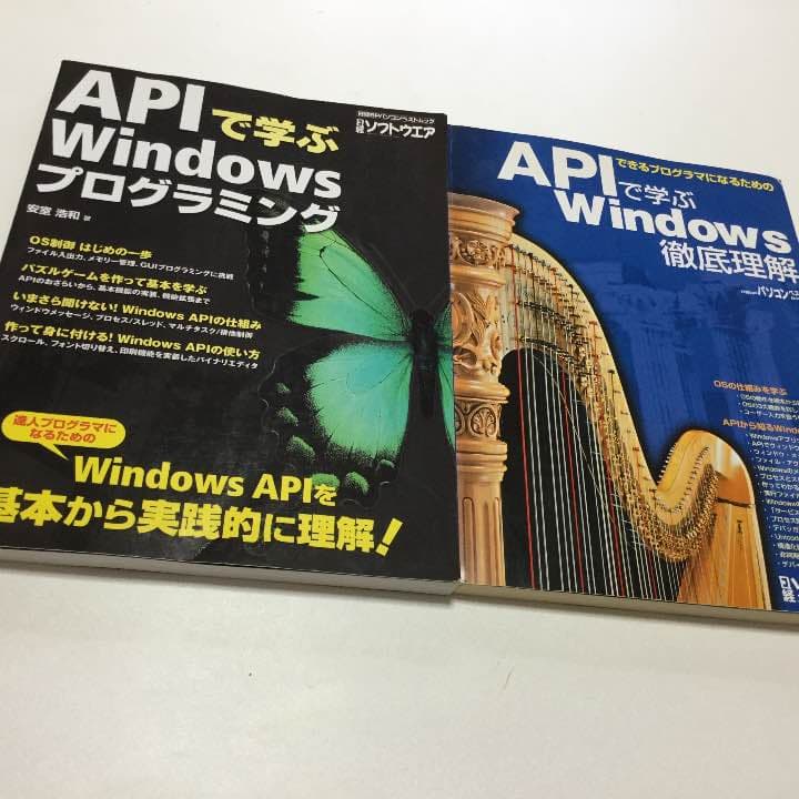 API Windowsプログラミング APIで学ぶWindows徹底理解 計2冊