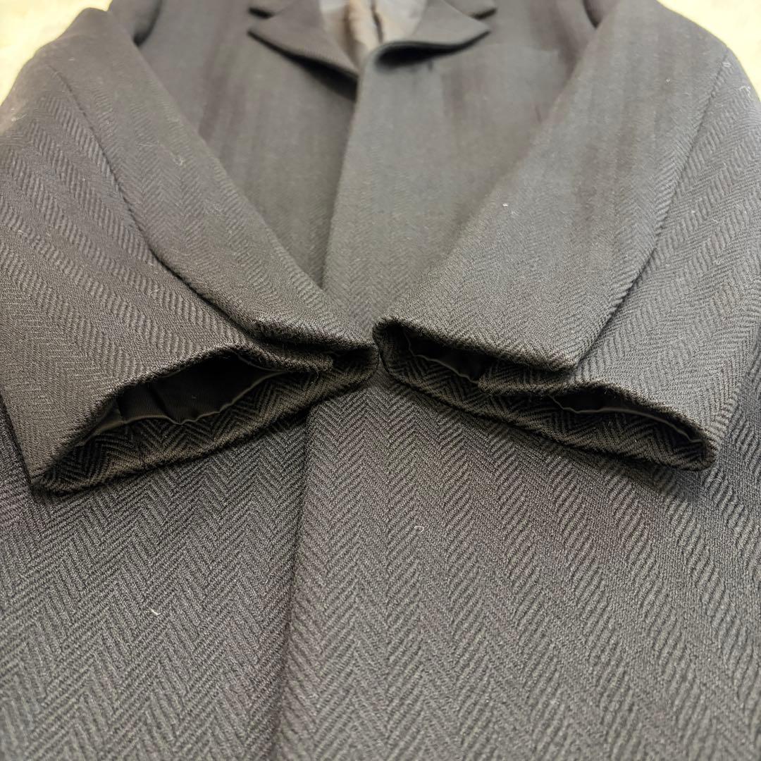 【ヘリンボーン】マッキントッシュ チェスターコート へリンボーン ウール