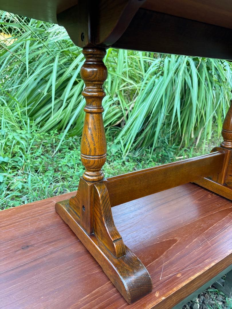 三越ブルージュ/カントリーハウス　オーバル型センターテーブル　ローテブル