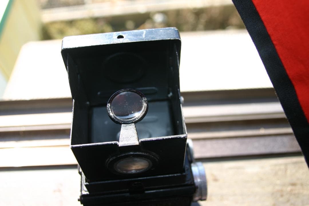 【ドイツ製二眼レフ可動品】ローライコードⅠa型ヴァージョン１（二眼-13）