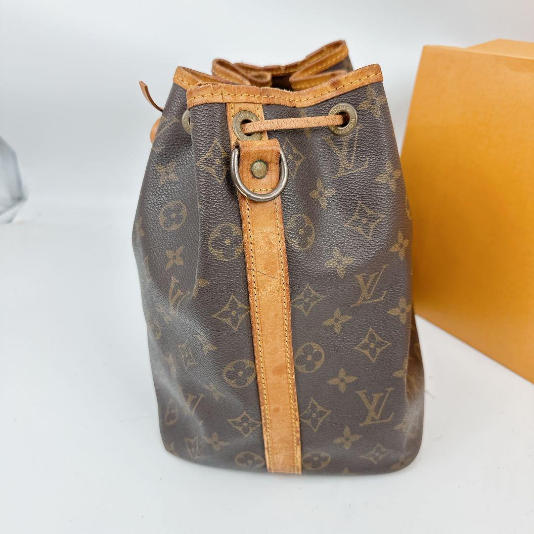 ルイヴィトン　モノグラム　巾着　プチノエ　純正ショルダーストラップ