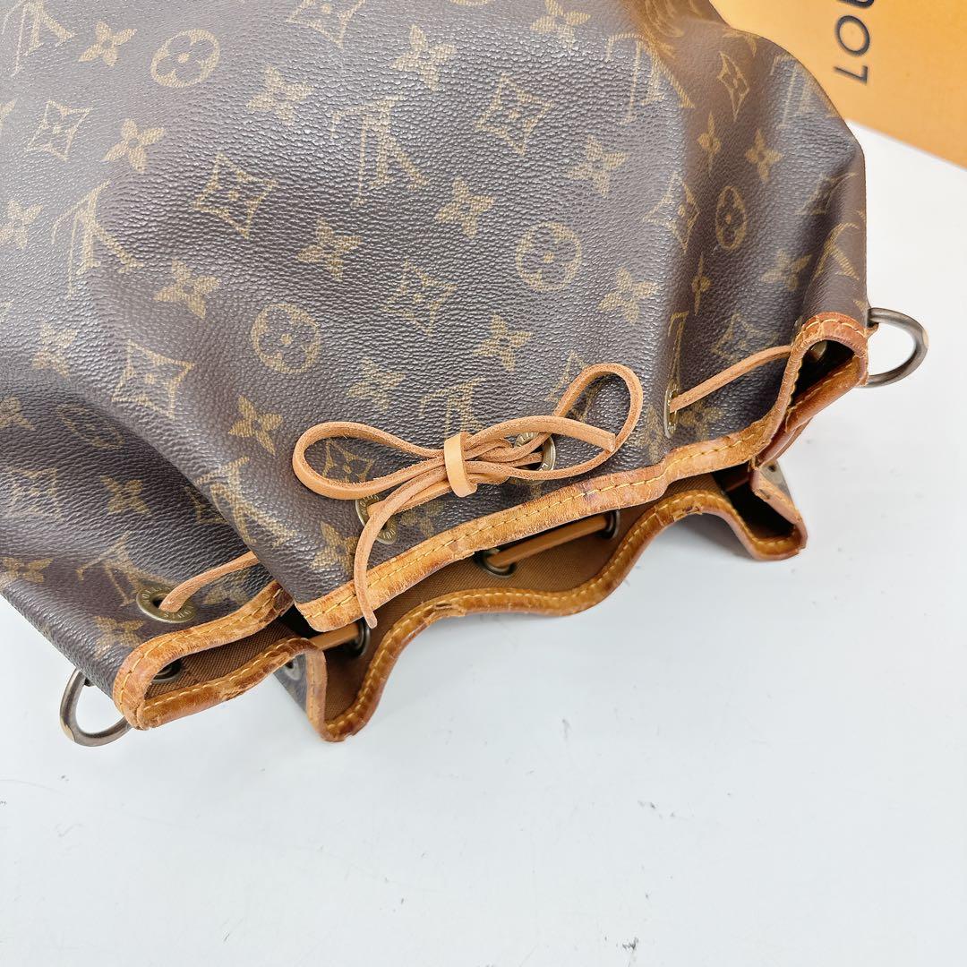 ルイヴィトン　モノグラム　巾着　プチノエ　純正ショルダーストラップ
