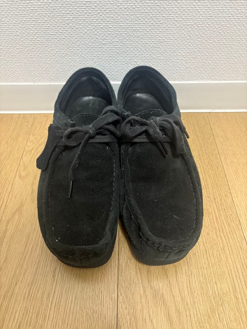 Clarks Wallabees ブラック スエード