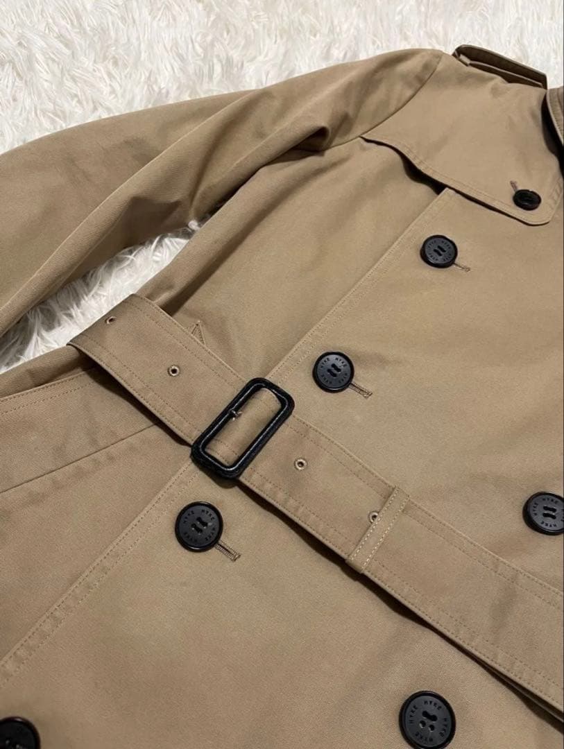 【美品】ハイク　トレンチコート　ブラウン ウールライナー付き　Ｌ