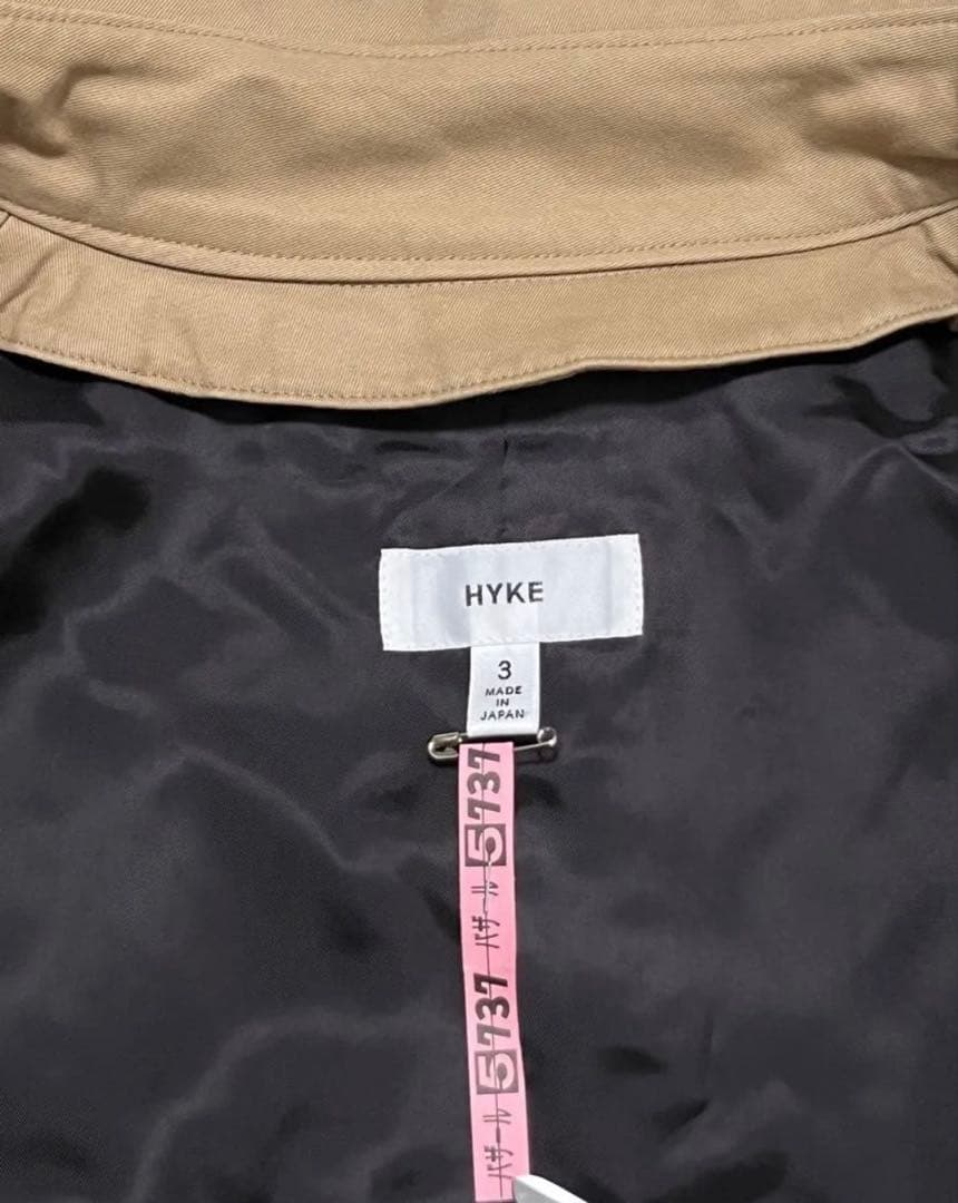 【美品】ハイク　トレンチコート　ブラウン ウールライナー付き　Ｌ