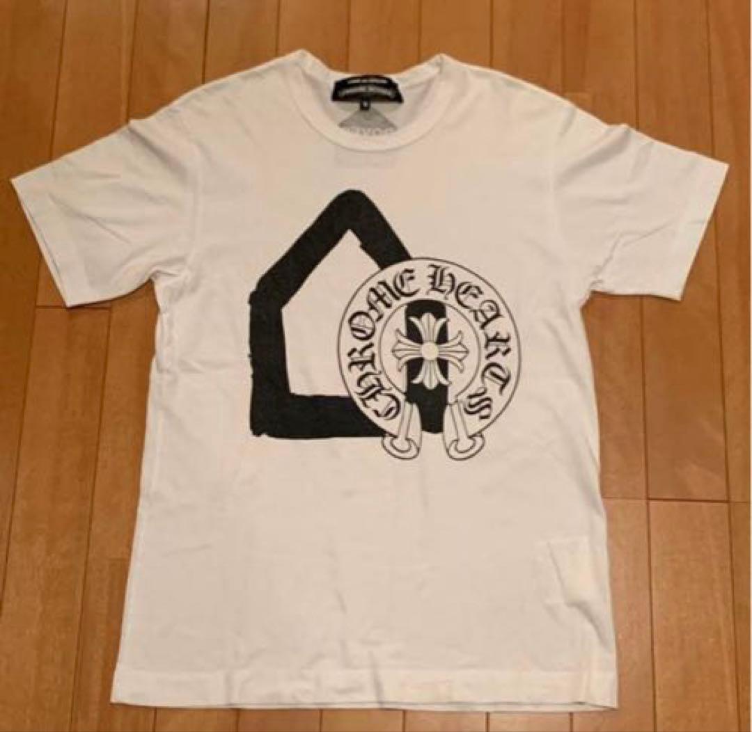 【希少】クロムハーツ＆コムデギャルソン コラボ ホワイトTシャツ