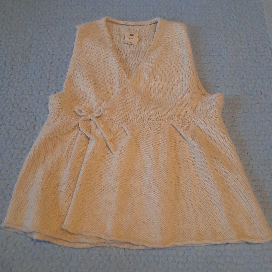 puente アルパカ手紡ぎベスト