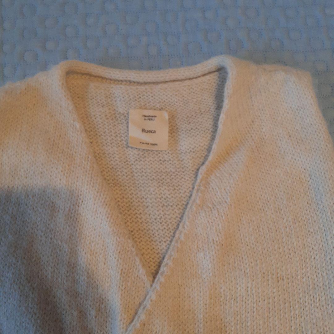 puente アルパカ手紡ぎベスト