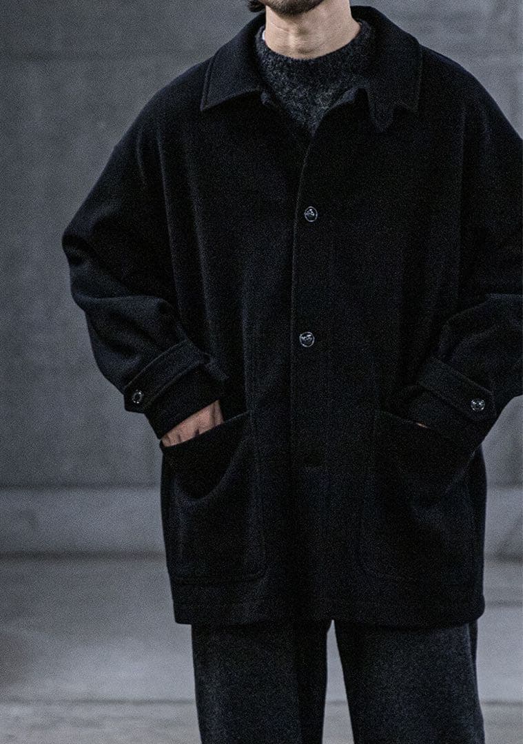 CONFECT★ウールカシミヤフリースワークコート