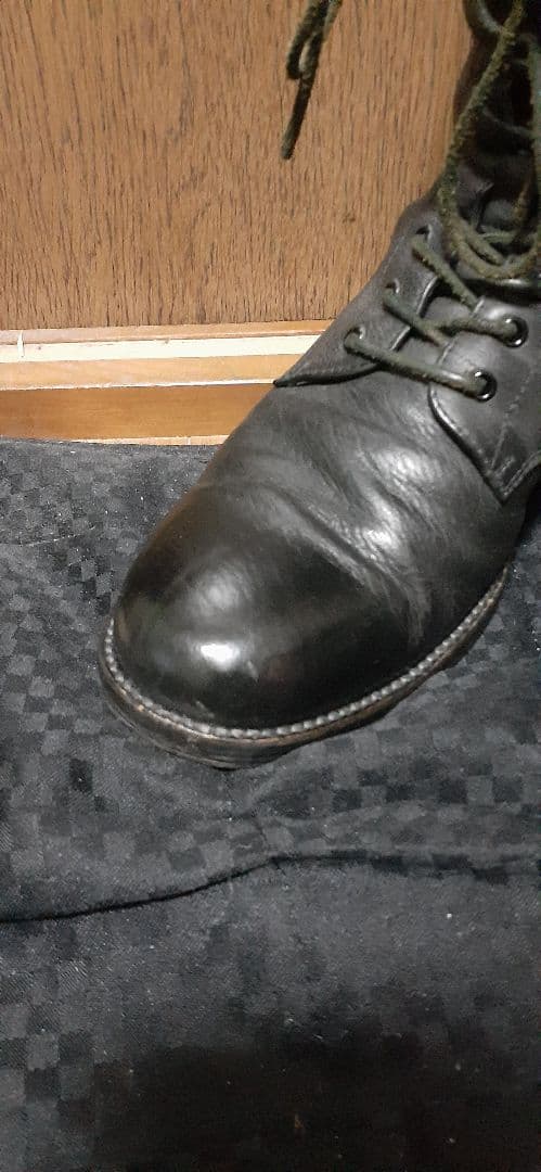 パドローネ　レースアップブーツ　サイドジップ 11ホール　27cm