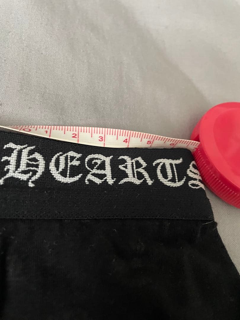 一度着用　CHROME HEARTS ブラックレギンス　レディース