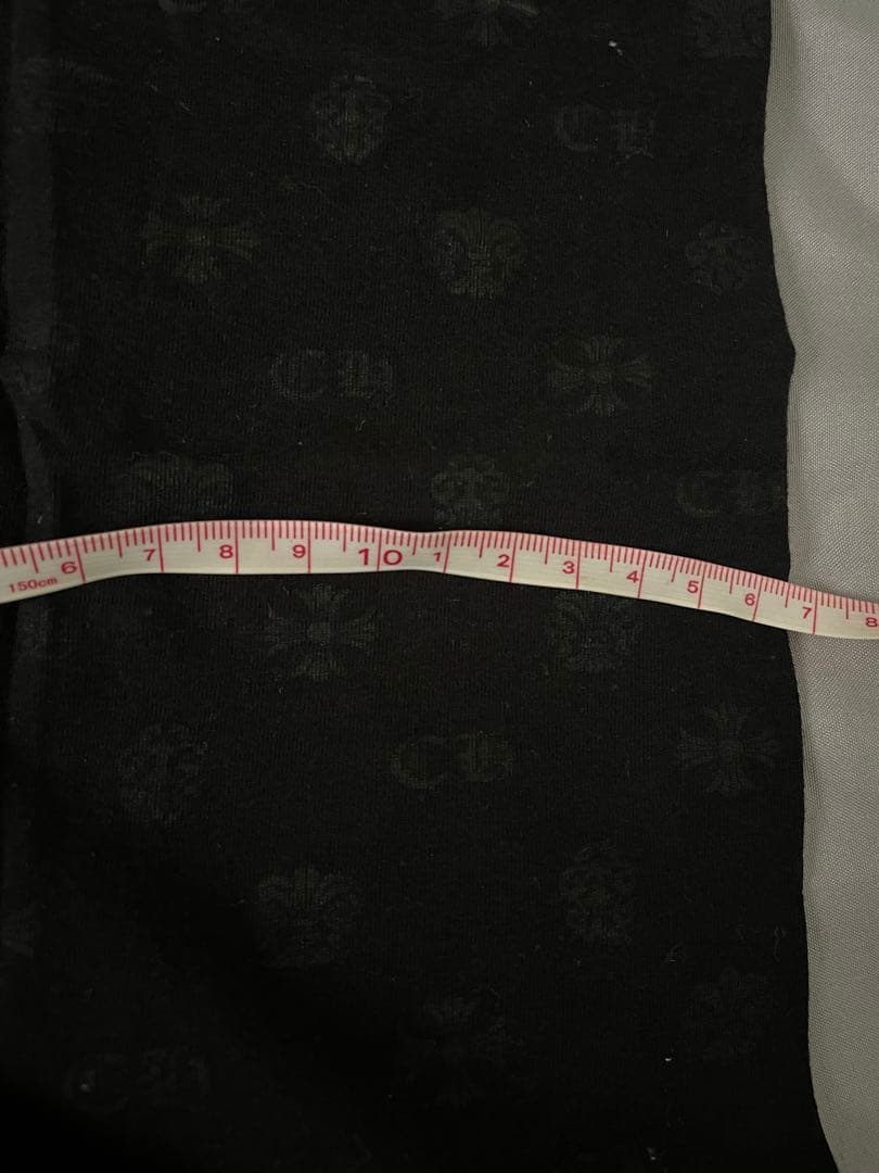 一度着用　CHROME HEARTS ブラックレギンス　レディース