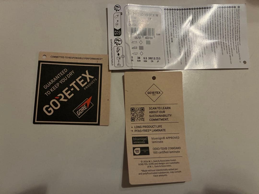 本日限定価格　XA PRO 3D V9 GORE-TEX ブラック