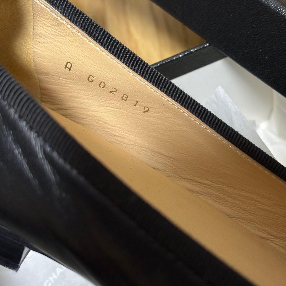 美品 CHANEL シャネル バレリーナ フラットシューズ バレエシューズ