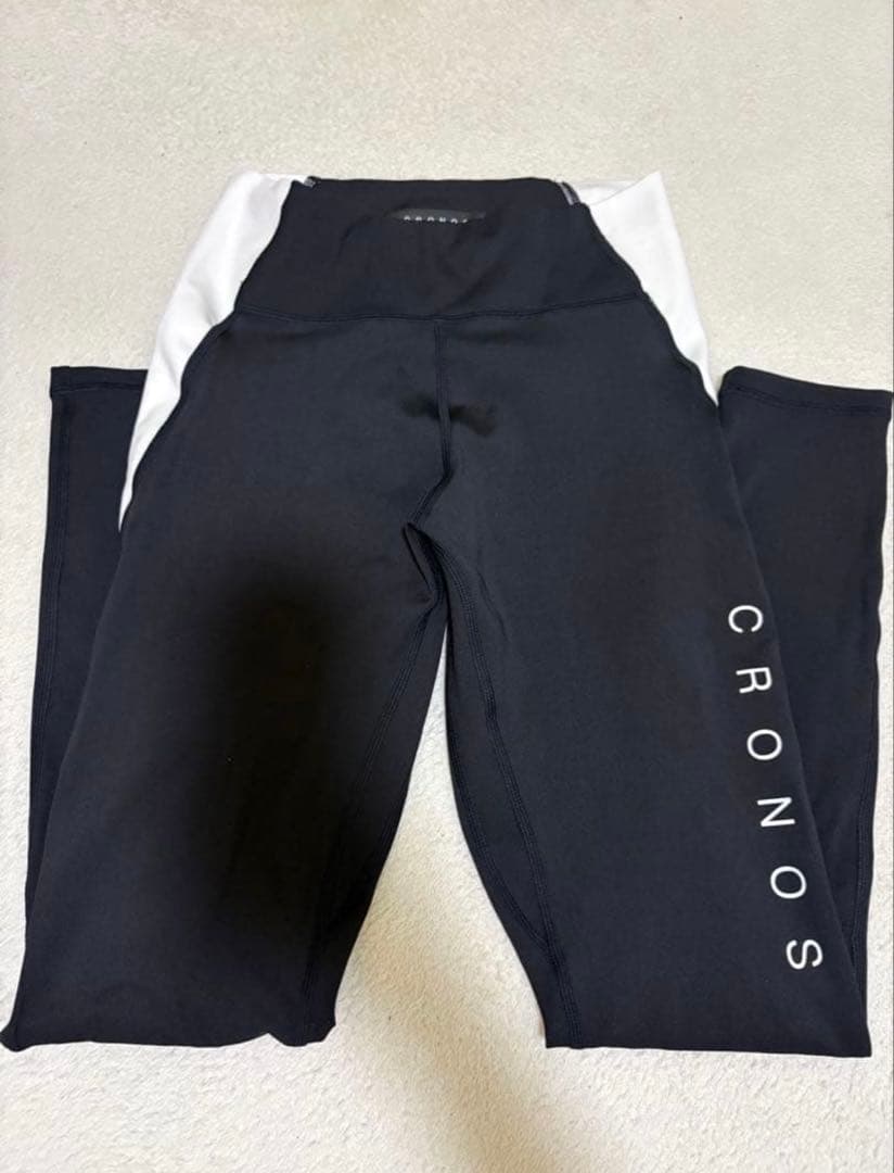 CRONOS ブラック ホワイト レギンス 新品未使用品
