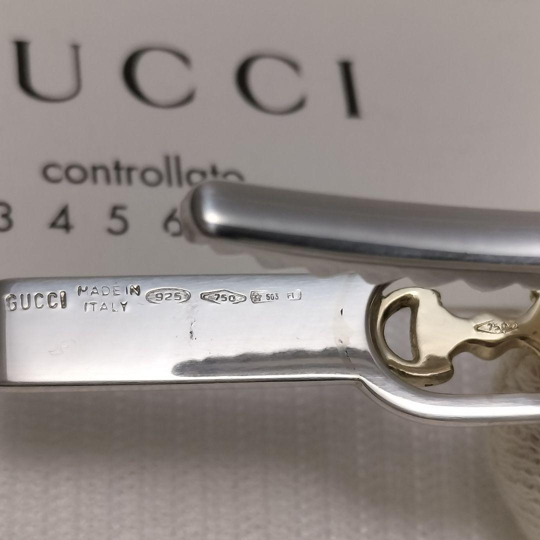 GUCCI ネクタイピン ホースビット K18 925 タイバー オールドグッチ