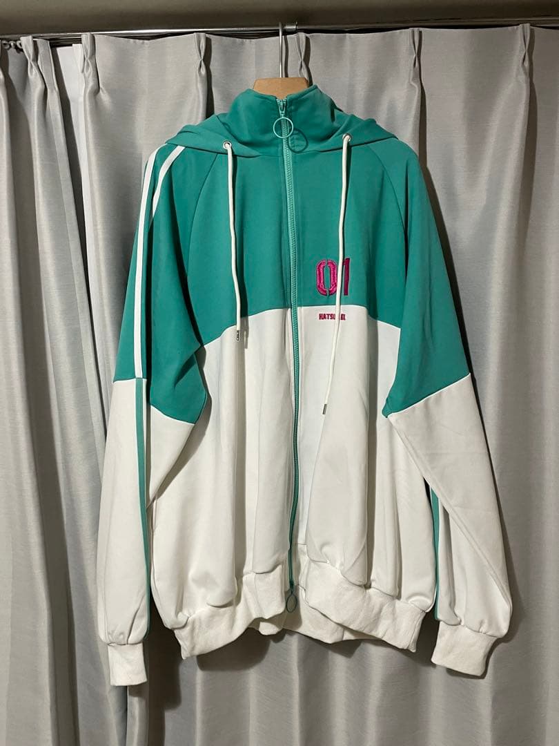 初音ミク ジャージパーカー 【EMERALD】 / 初音ミク×リッスンフレーバー