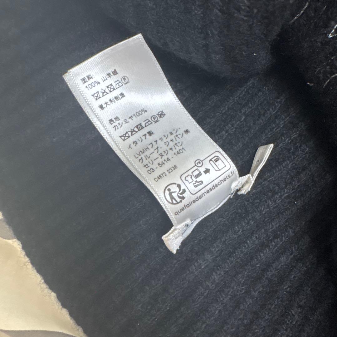 CELINE 黒 ニット帽