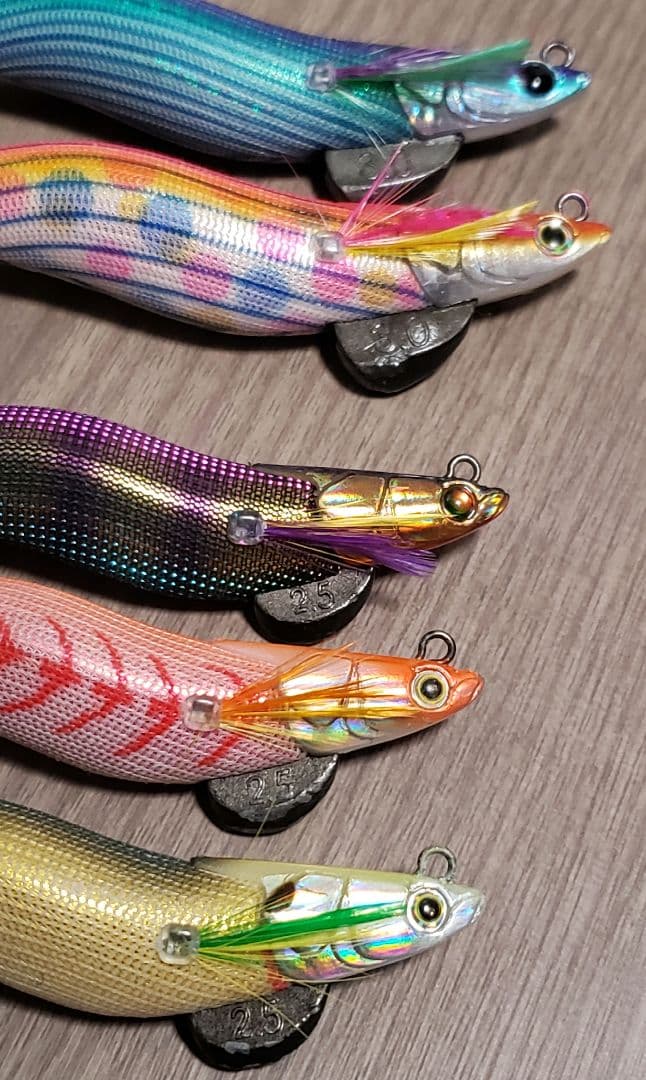 て*ん様 エギング　ダートマックス3号×2個　2.5号×3個の6個セット【希少】