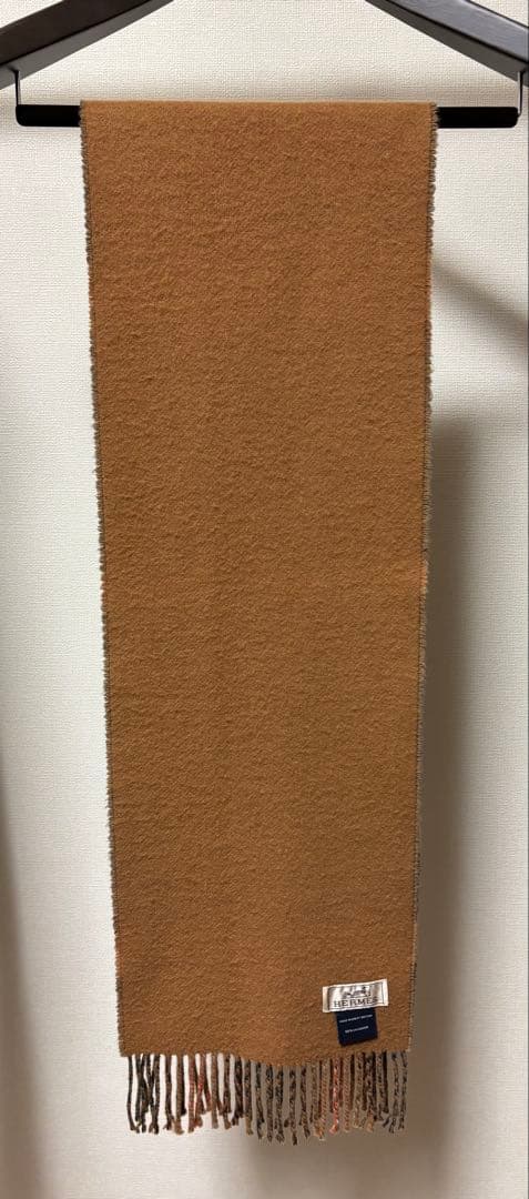 HERMES カシミヤマフラー　エルメス