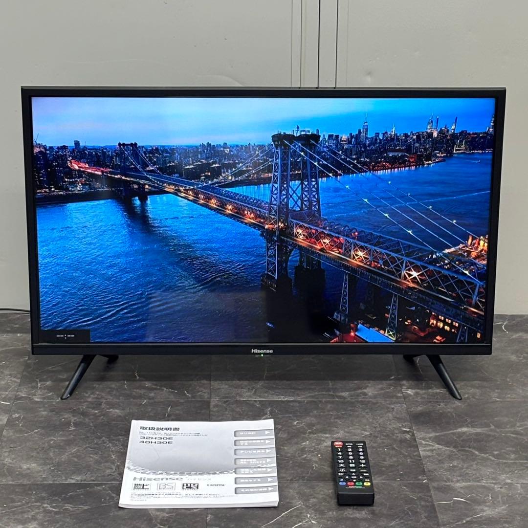 ◯送料込！Hisense 32V型 液晶テレビ 32H30E（2020年製）