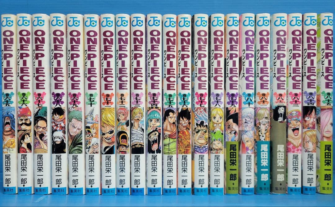 ONE PIECE/ワンピース 漫画 1-104巻セット（少年ジャンプ）欠有り