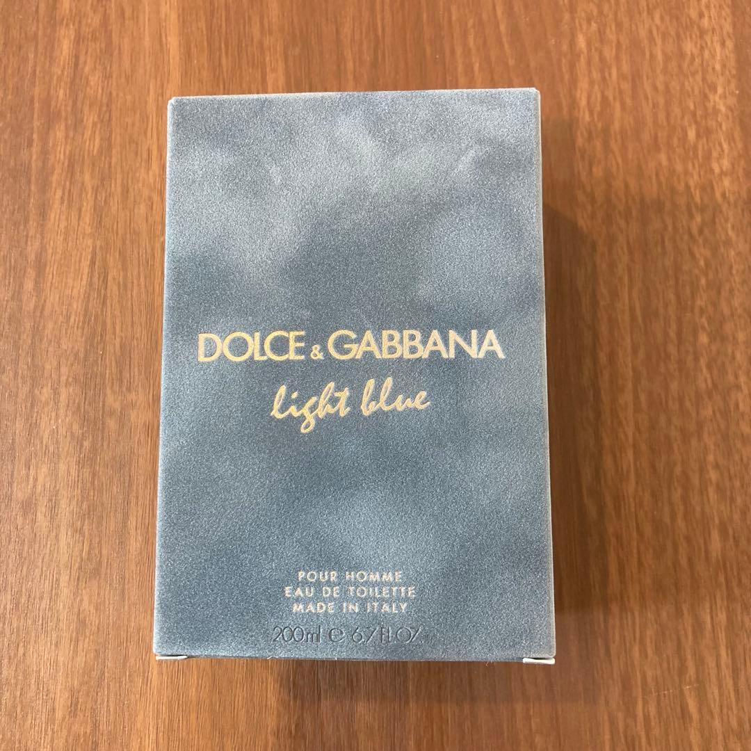 香水(男性用) DOLCE & GABBANA light blue EDT 200ml