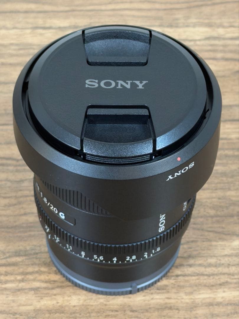 【美品】SONY FE20mm F1.8 Gレンズ SEL20F18G
