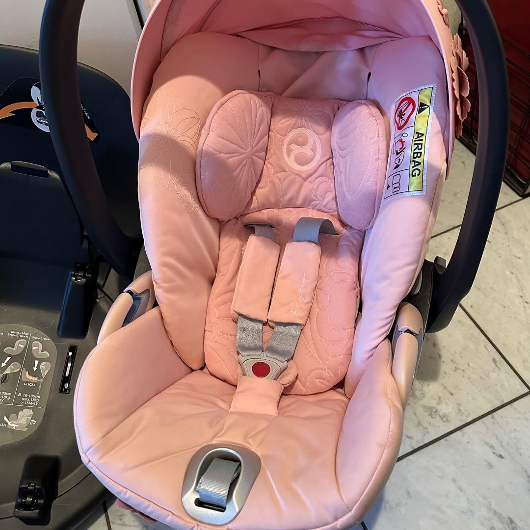cybex cloud z i-size ＆ベースz シンプリーフラワーズ