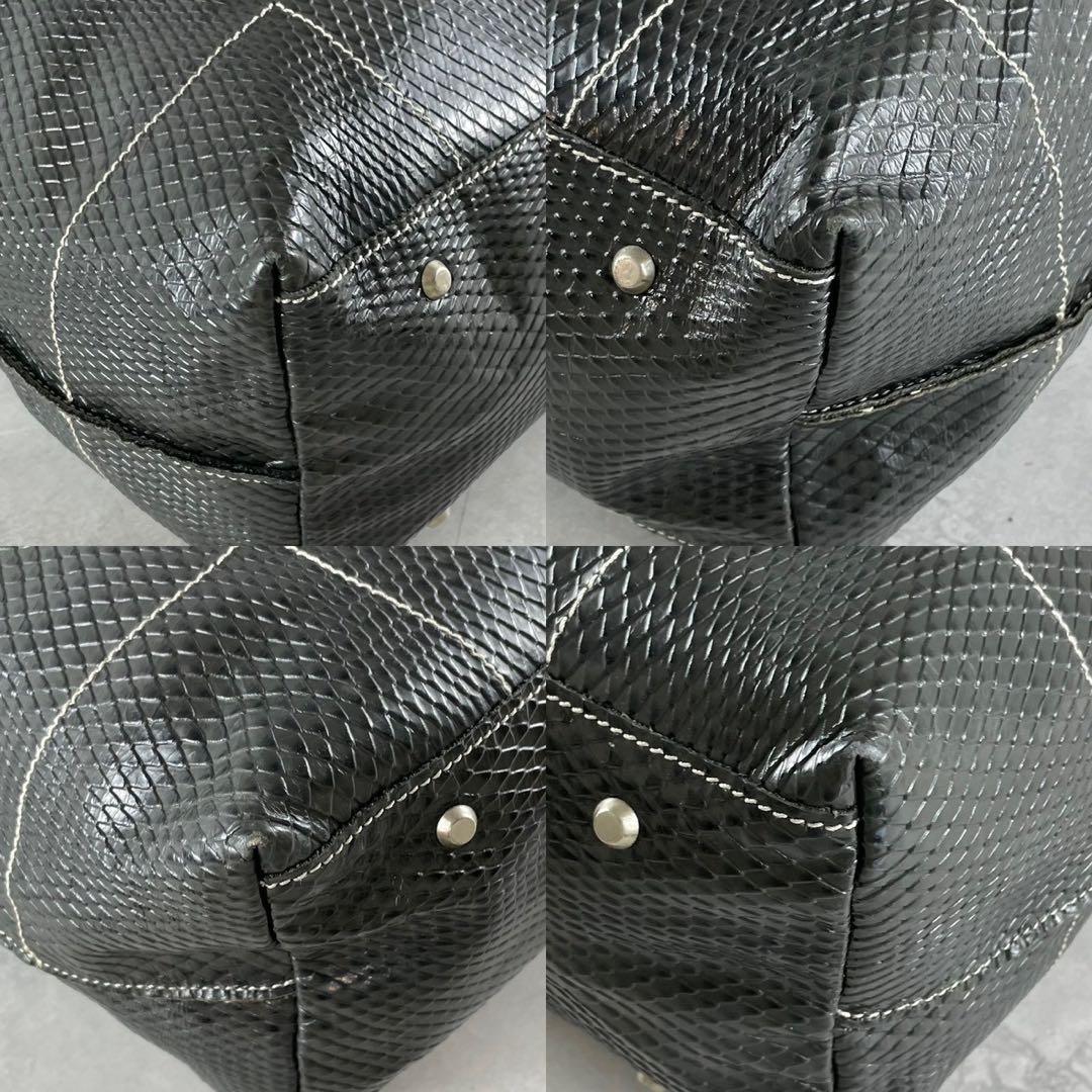 りえ太様　ヴィヴィアンウエストウッド　トートバッグ　レザー　エキゾチック　オーブ