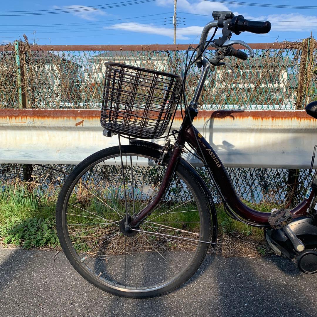 [737]送料無料 ブリヂストン Assista 26インチ 電動アシスト自転車