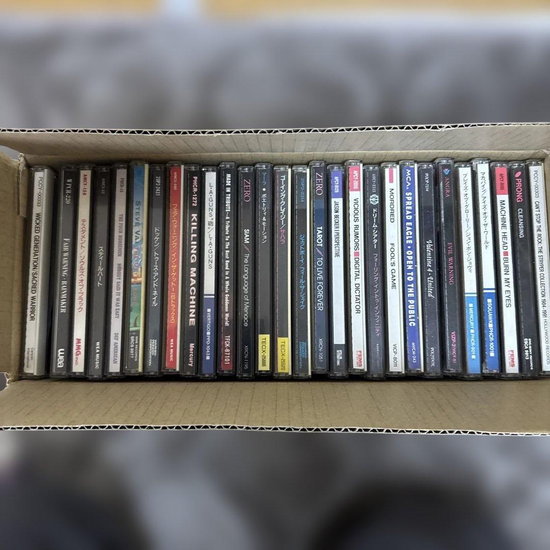 洋楽ハードロック＆ヘヴィメタルまとめ売り28枚