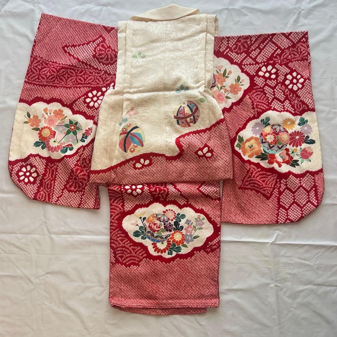 七五三　三歳　着物フルセット