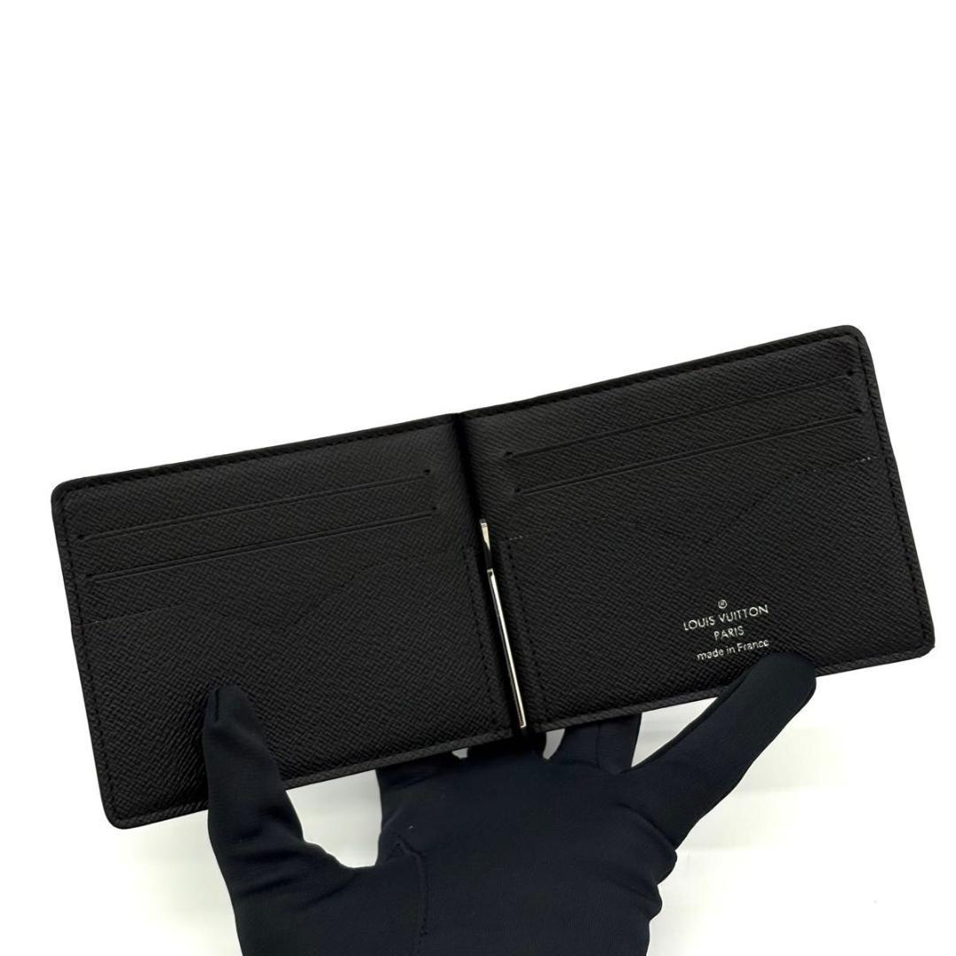 ルイヴィトン マネークリップ 札入れ タイガ ポルトフォイユ パンス 2123