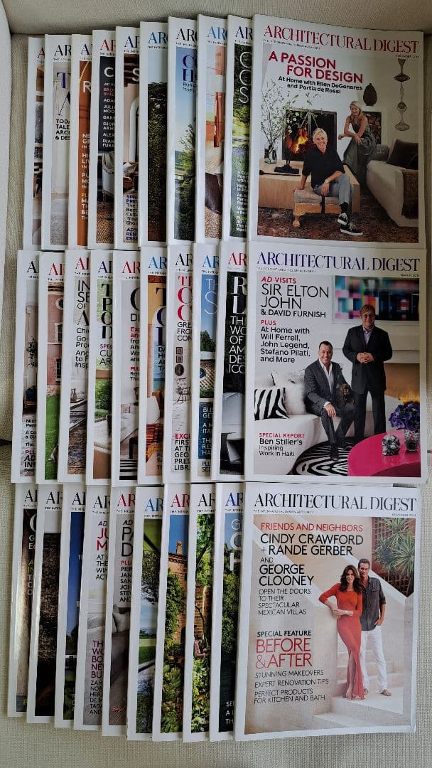 洋雑誌 AD ARCHITECTURAL DIGEST等 30冊セット②