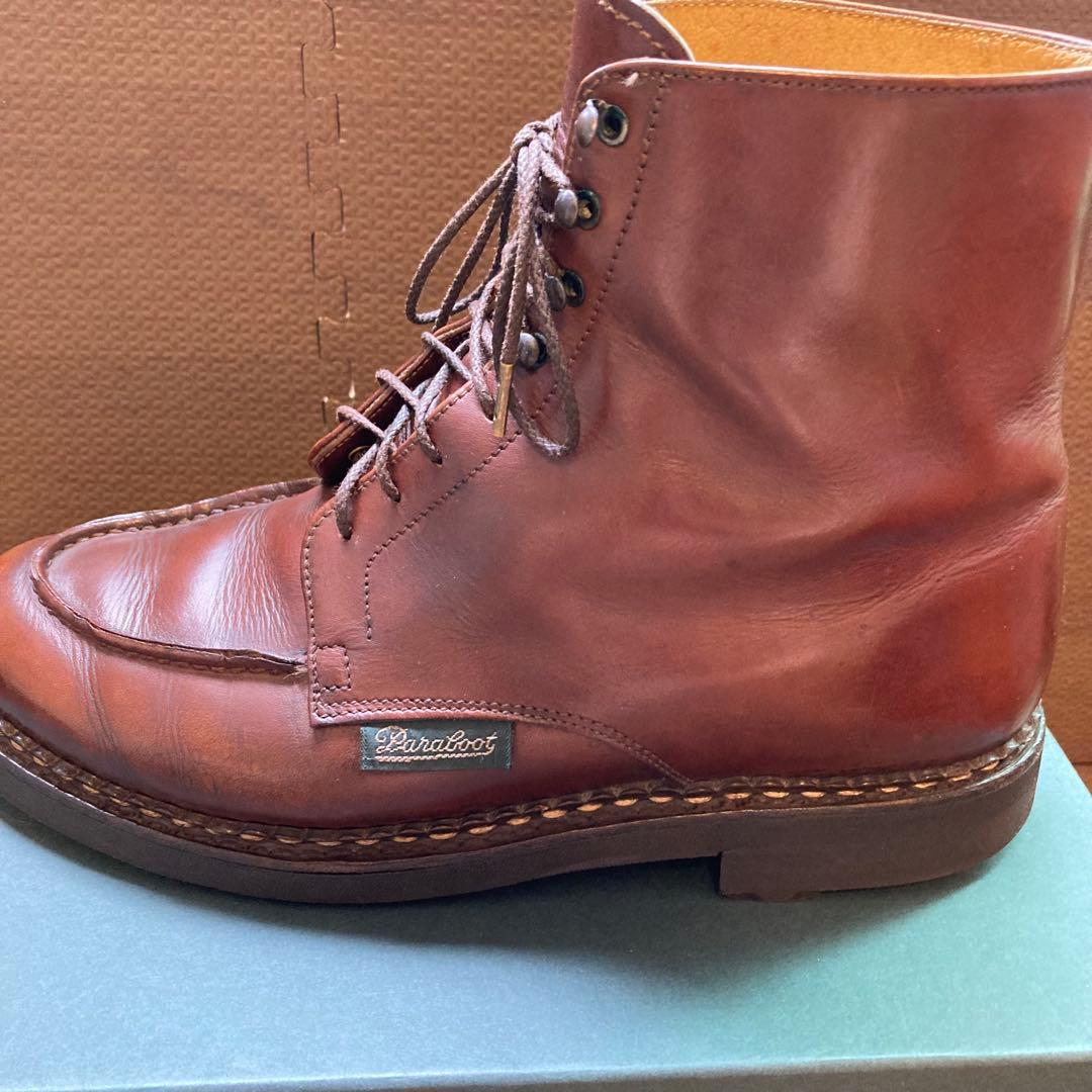 メ*ね様 希少デカタグ シャンボードブーツタイプ 廃盤品 ブラウン　UK7.5