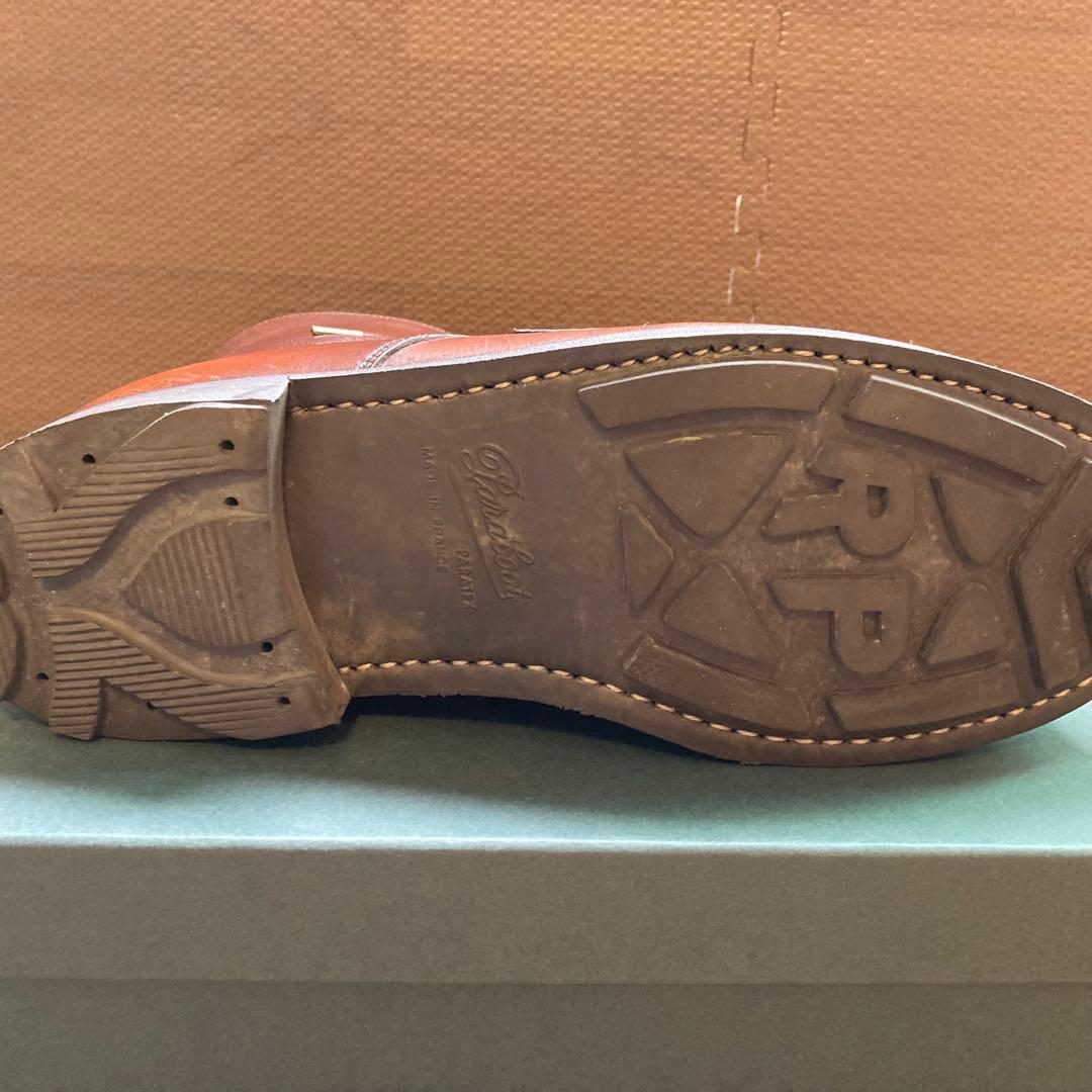 メ*ね様 希少デカタグ シャンボードブーツタイプ 廃盤品 ブラウン　UK7.5