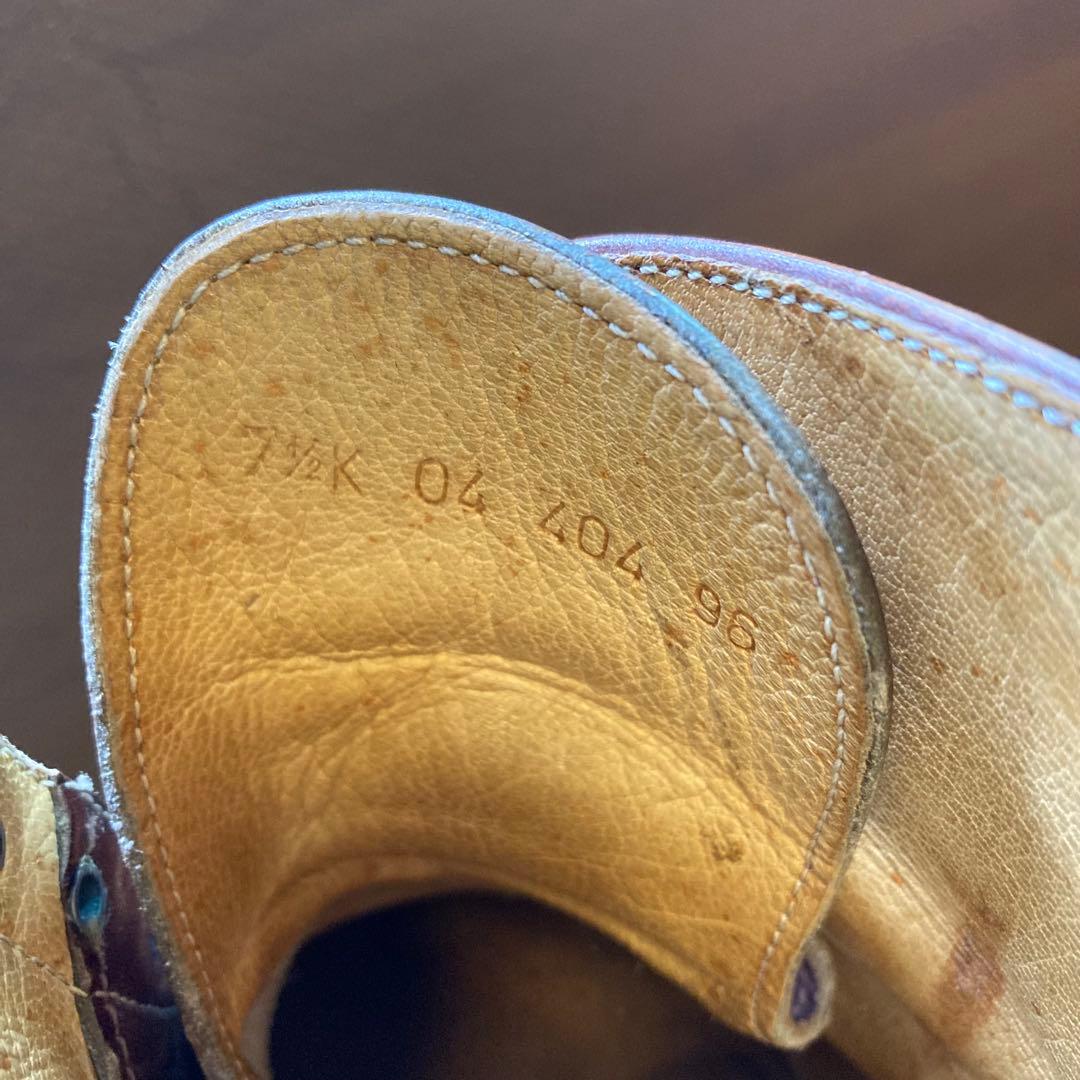 メ*ね様 希少デカタグ シャンボードブーツタイプ 廃盤品 ブラウン　UK7.5