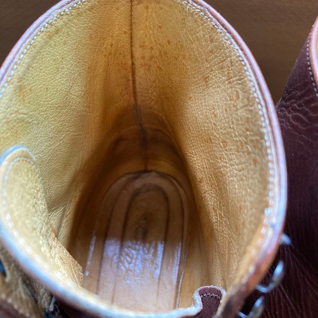 メ*ね様 希少デカタグ シャンボードブーツタイプ 廃盤品 ブラウン　UK7.5